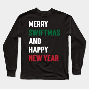 Merry Swiftmas And Happy New Year Long Sleeve T-Shirt